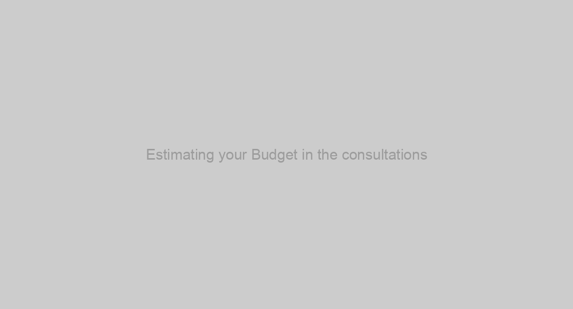 Estimating your Budget in the consultations